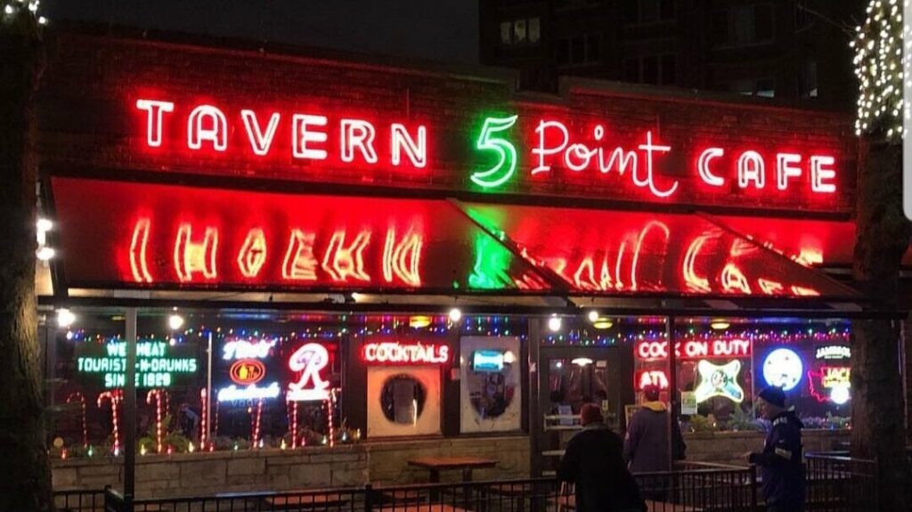 5 point cafe owner david